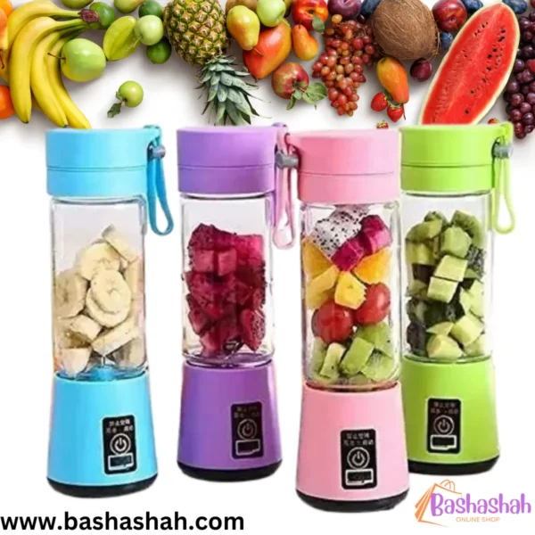 Portable USB Rechargeble Juicer Blender-Fruit Juicer-Smoothie Maker-Blender Machine - Image 2