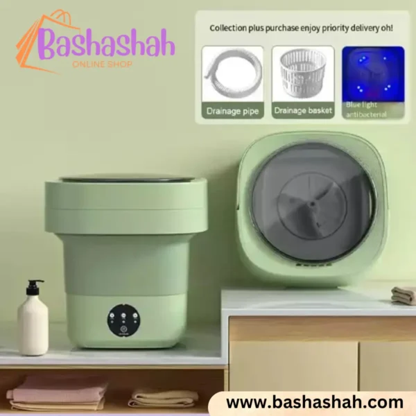 Mini Washing Machine-Small Washing Machine-Foldable Washer Machine and Dryer-Portable Washing Machine - Image 2